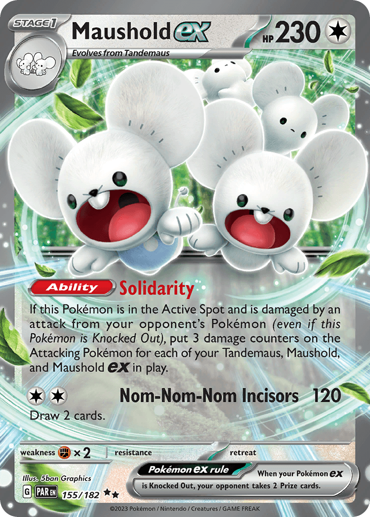 Maushold ex — Paradox Rift #155/182, PSA 9