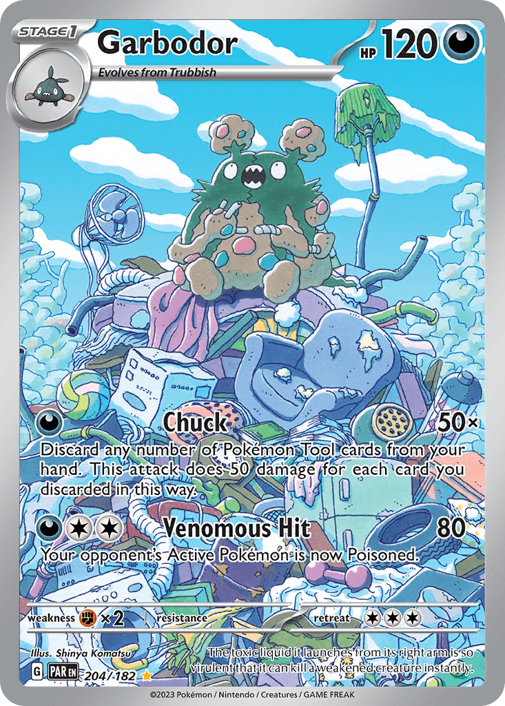 Garbodor — Paradox Rift #204/182, PSA 10