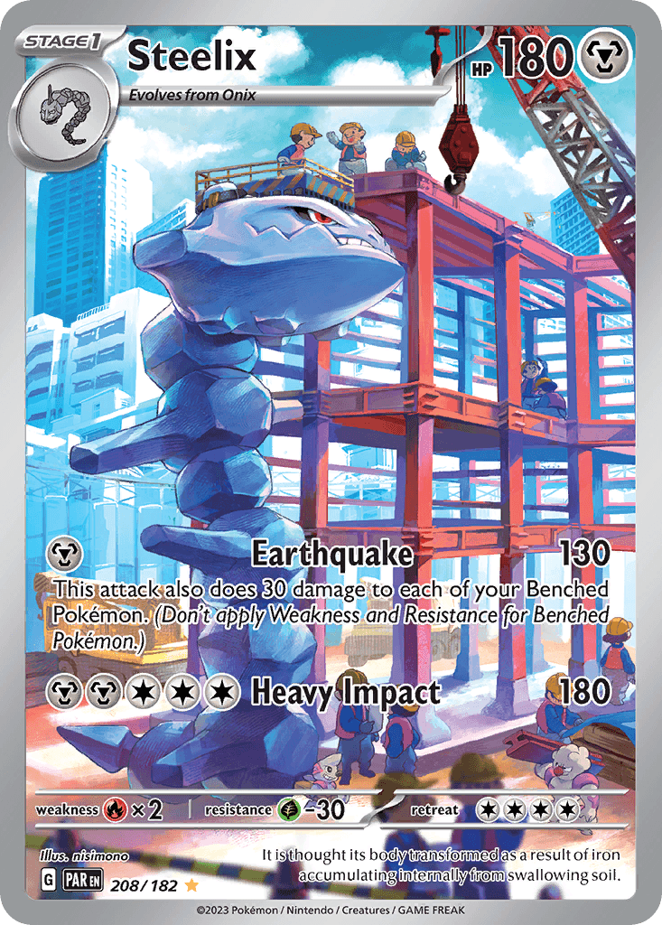 Steelix — Paradox Rift #208/182, PSA 10