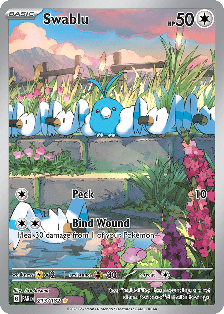 Swablu — Paradox Rift #213/182, raw, NM
