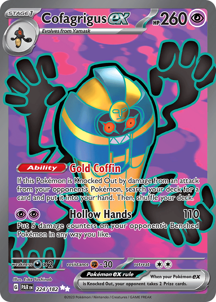 Cofagrigus ex — Paradox Rift #224/182, CGC 10