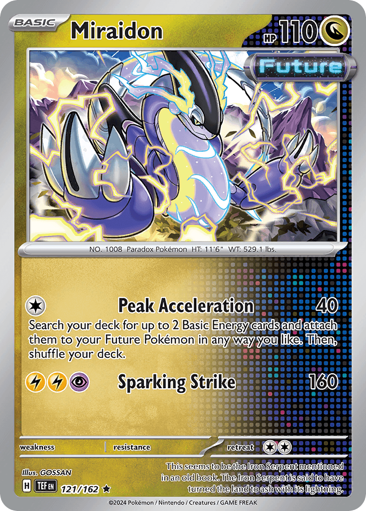 Miraidon — Temporal Forces #121/162, PSA 9