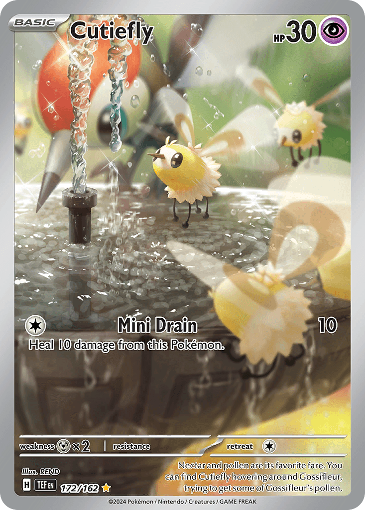 Cutiefly — Temporal Forces #172/162, raw, NM