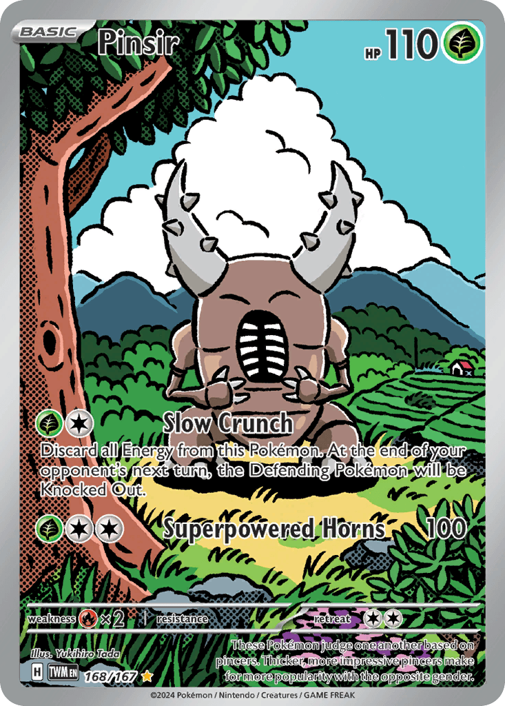 Pinsir — Twilight Masquerade #168/167, PSA 10