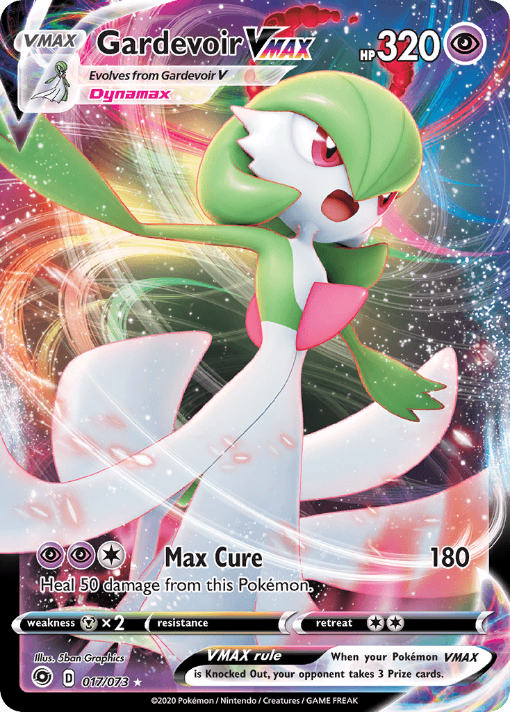 Gardevoir VMAX — Champion's Path #17/73, PSA 10