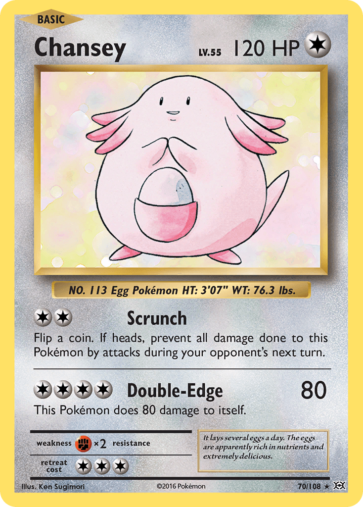 Chansey — Evolutions #70/108, PSA 9