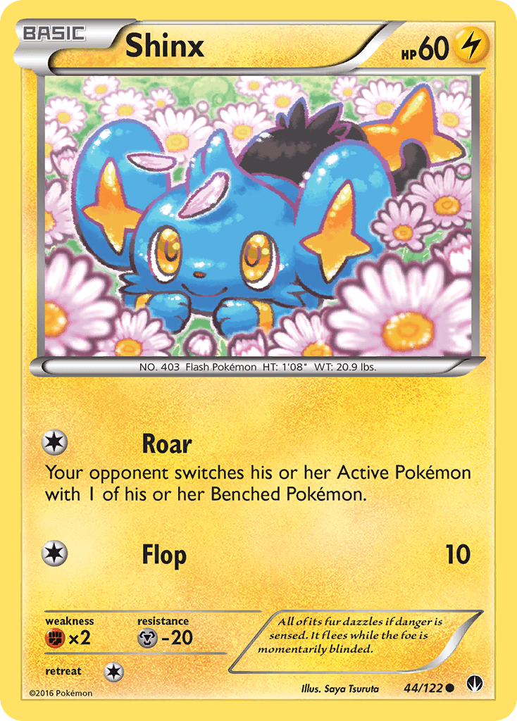 Shinx — BREAKpoint #44/122, raw, NM